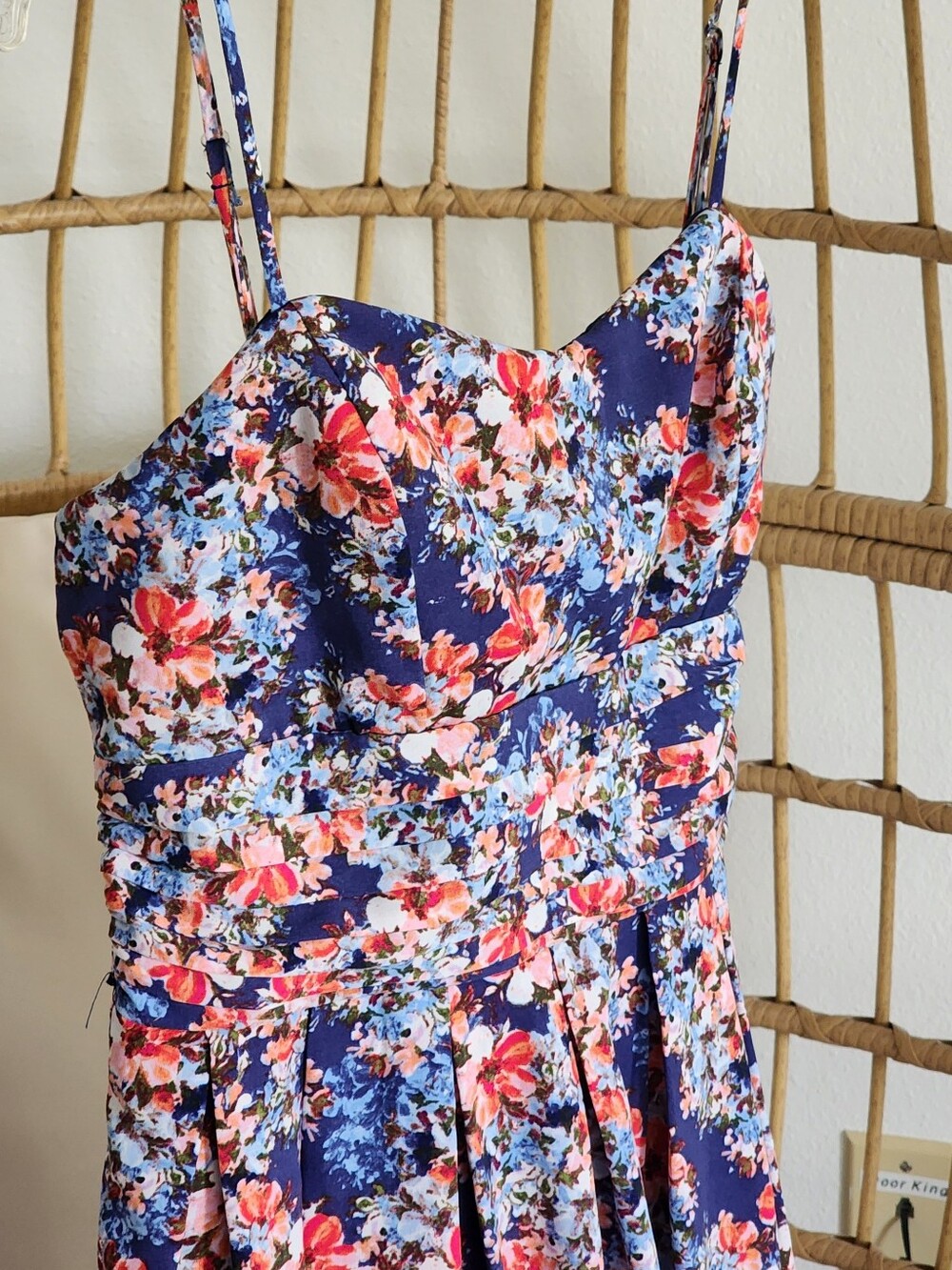 Emerald Sundae Sun Dress In Blues & Pinks Jr Sz 5 - Picture 2 of 10